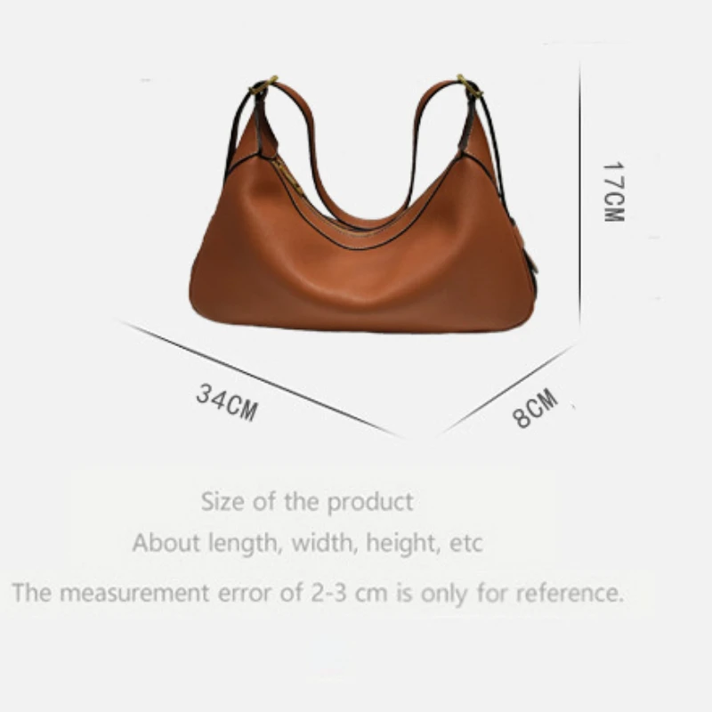 Underarm bag, 2021 autumn and winter new fashion crescent bag