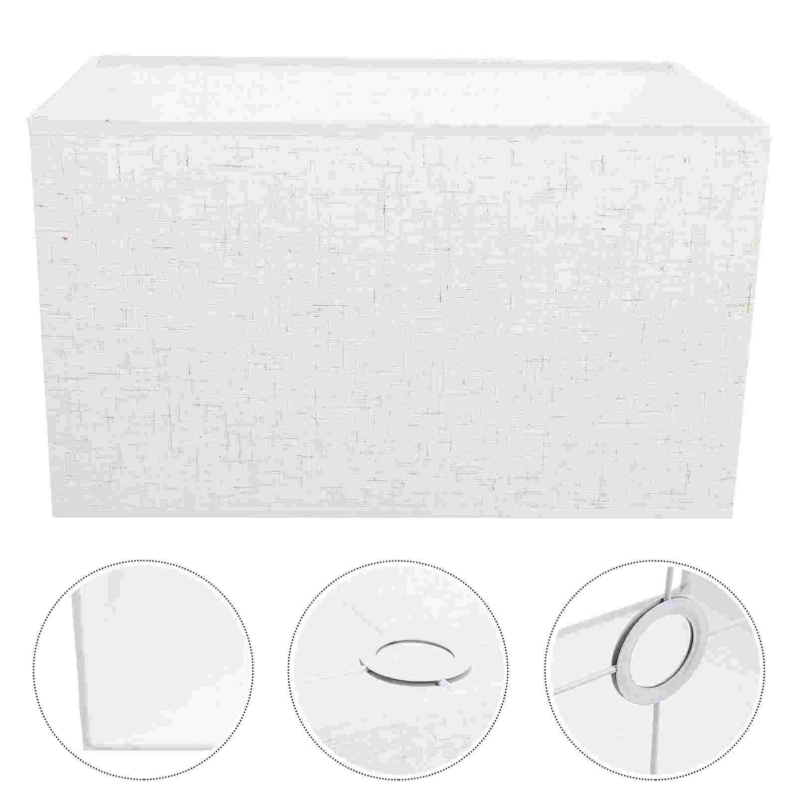 

Natural Linen Square Lampshade Replacement for Chandeliers, Hanging Lights, Table and Floor Lamps
