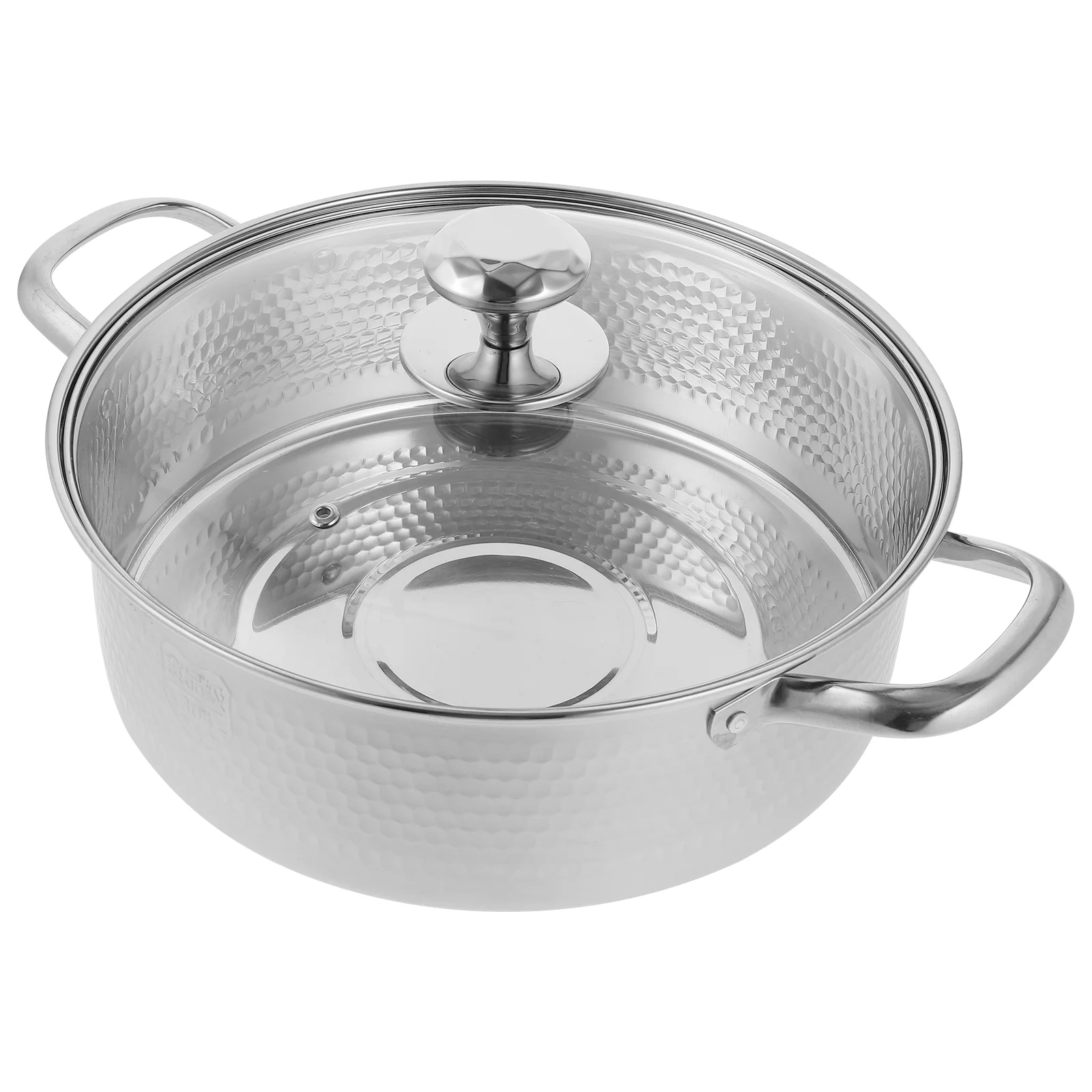 

Cooker Home Thicken Hotpot Practical Stainless Steel Cooking Dedicated Food Metal Household for Houehold
