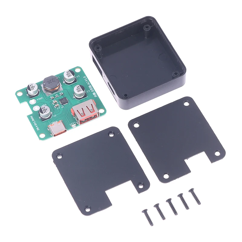 Solar Battery Charge Controller Solar Controller Type-C QC 3.0 PD Quick Charge Inverter Voltage Stabilizer for DIY Solar Panel Charger to Charge Mobile Phone