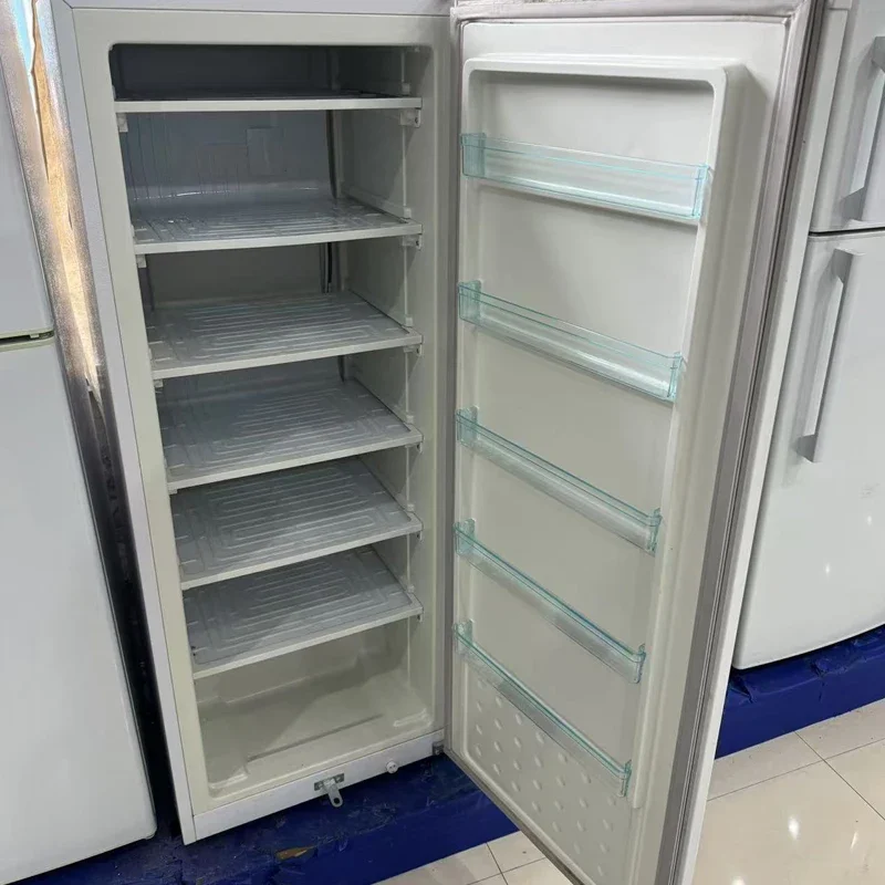 Double Door Indoor Refrigerator 128L Large Capacity Mini Appliance Smart Refrigerator