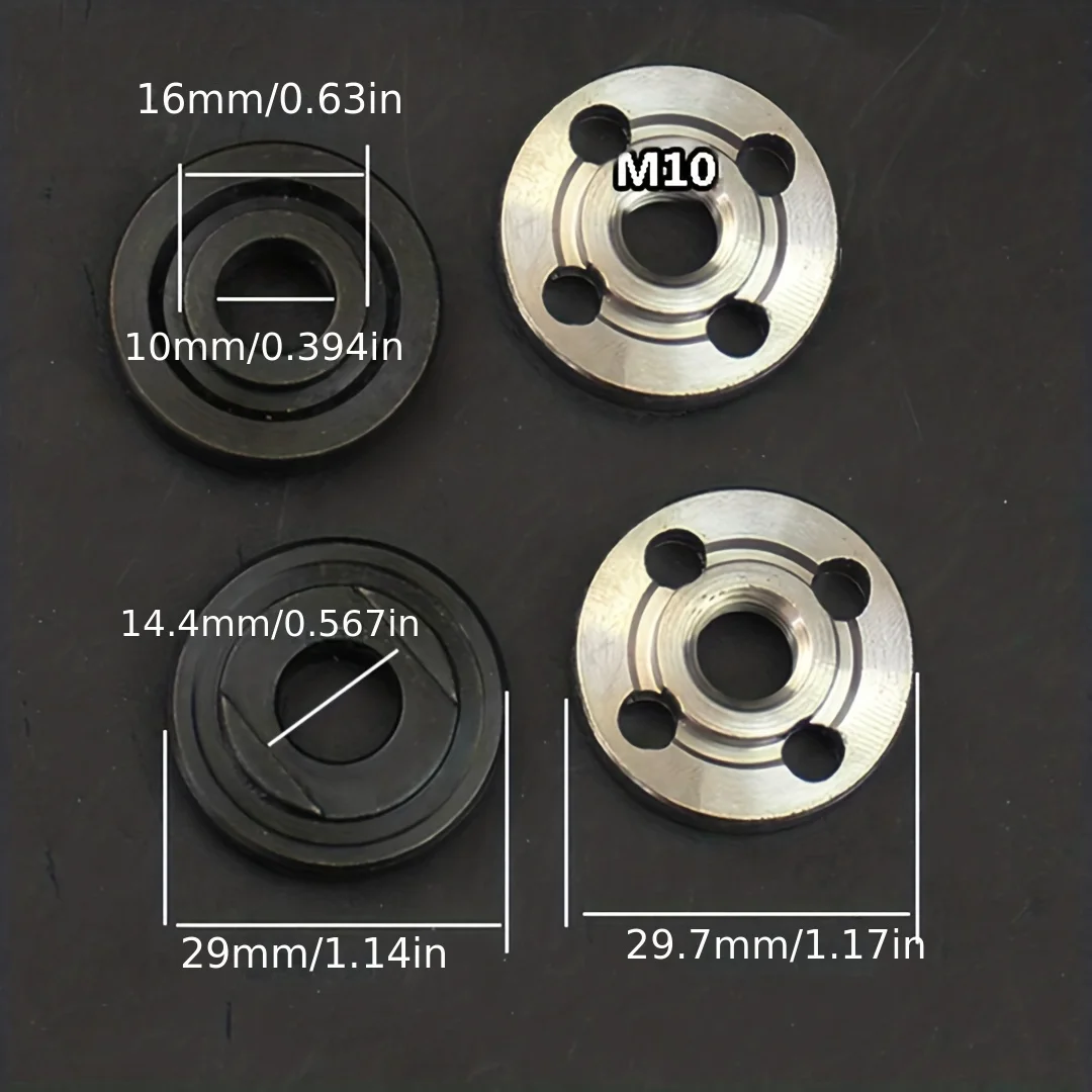 M10 Angle Grinder Extension Connecting Rod Adapter Rod 65mm 3pcs/Set
