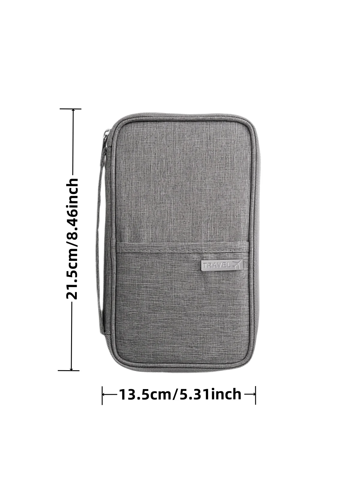 Portable Travel Airplane Bag - Multifunctional Passport and Document Organizer