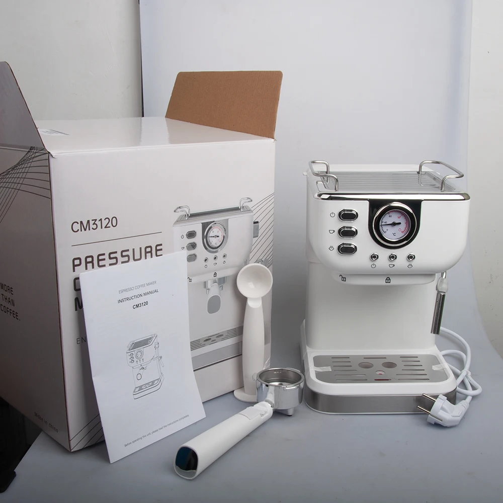 20-Bar Espresso Coffee Machine with Milk Frother for Espresso Latte and Cappuccino automatic coffee machine