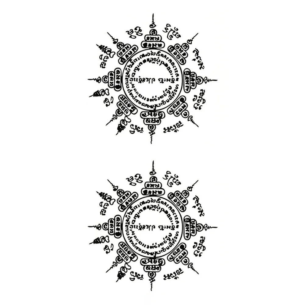 Sak Yant Tattoo | Muay Thai Tattoo Thailand Meanings, image size:1001x1001