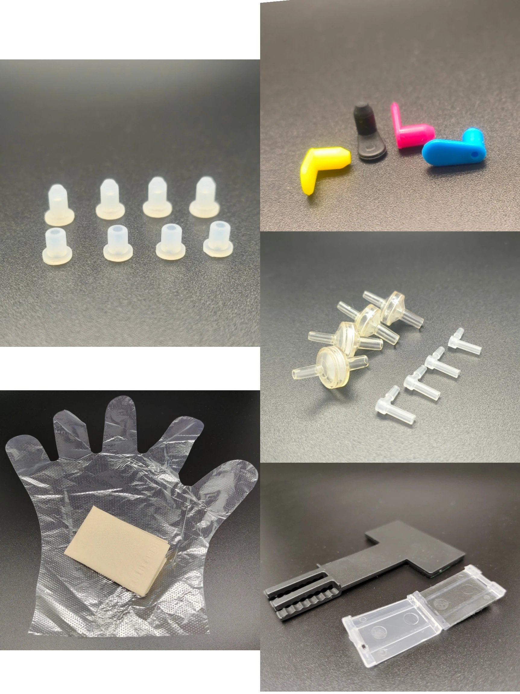 500ml 범용 4색 CISS 탱크 키트 (액세서리 포함) - 엡손, 브라더, 캐논, HP 프린터 잉크젯 카트리지용