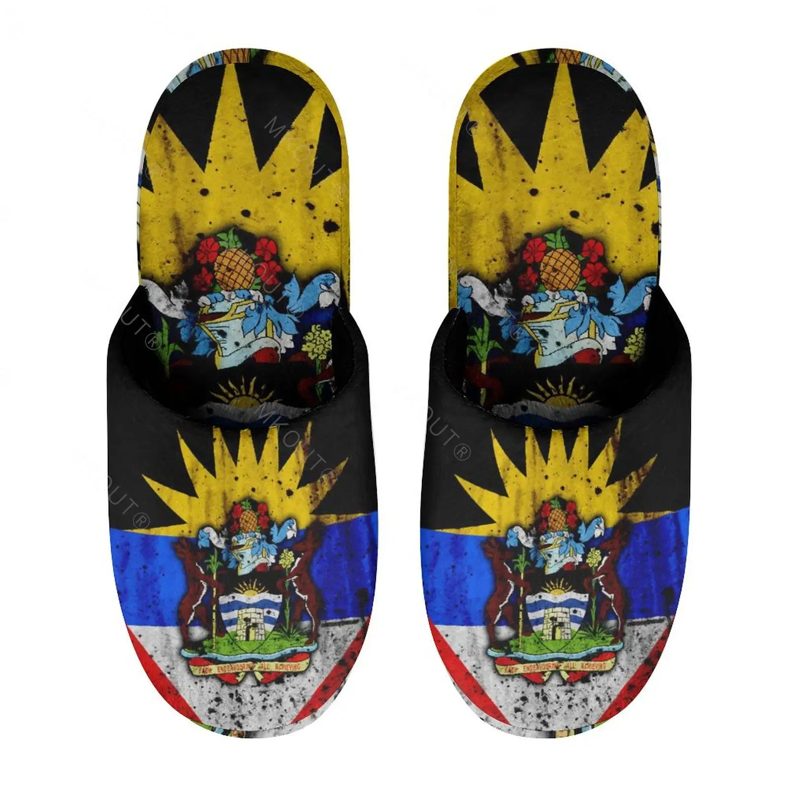 

Антигуа и эритростиль (3) теплые хлопковые тапочки для мужчин и женщин толстые мягкие Нескользящие пушистые Туфли домашние тапочки B