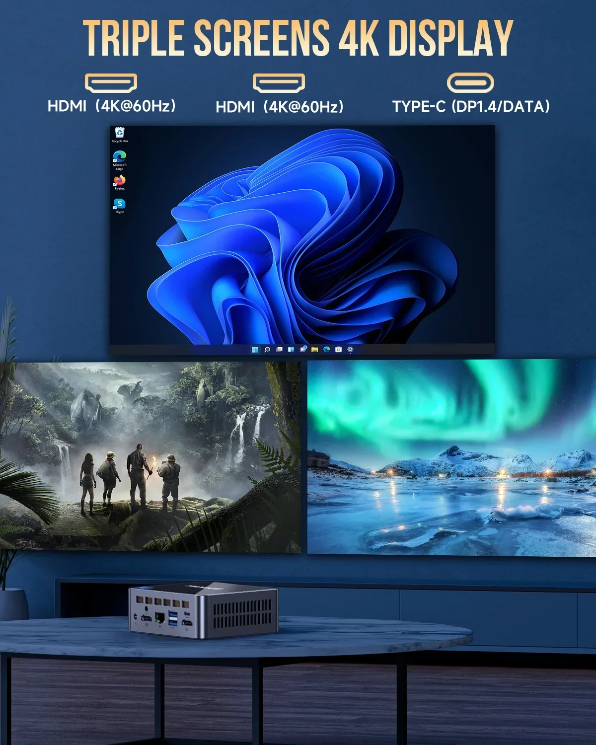 GMKtec M3 PLUS ミニPC 32GB+1TB Win11 Pro GMKtec M3 Plus Core I9-12900HK Mini PC Windows 11 Pro DDR4