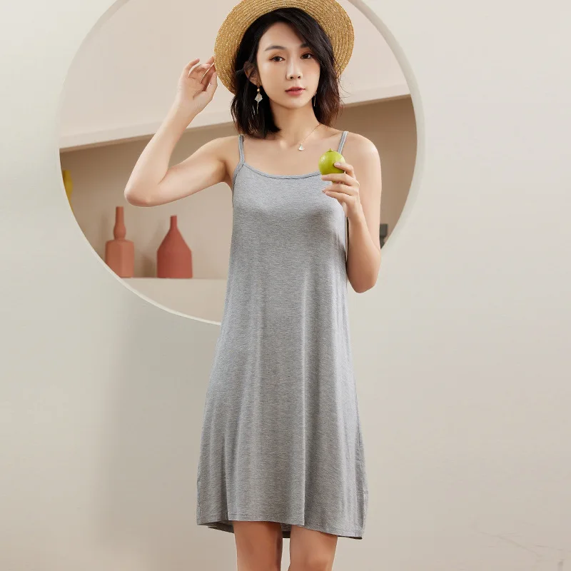 Slip Underwear Women Summer Long Slip Dress petticoat skirt half slip skirt women full slip dress