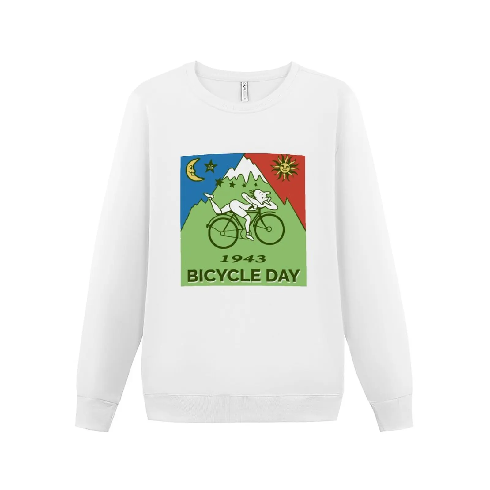 

New Bicycle Day T-shirt - 1943 Vintage (Albert Hofmann LSD) Sweatshirt men's winter sweater men clothes sweatshirts men
