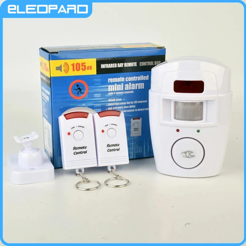 Home Smart Wireless Security PIR Alert Infrared Sensor Alarm system Anti-theft Motion Detector Alarm 105DB Siren security system,security alarm,wireless alarm,smart siren alarm