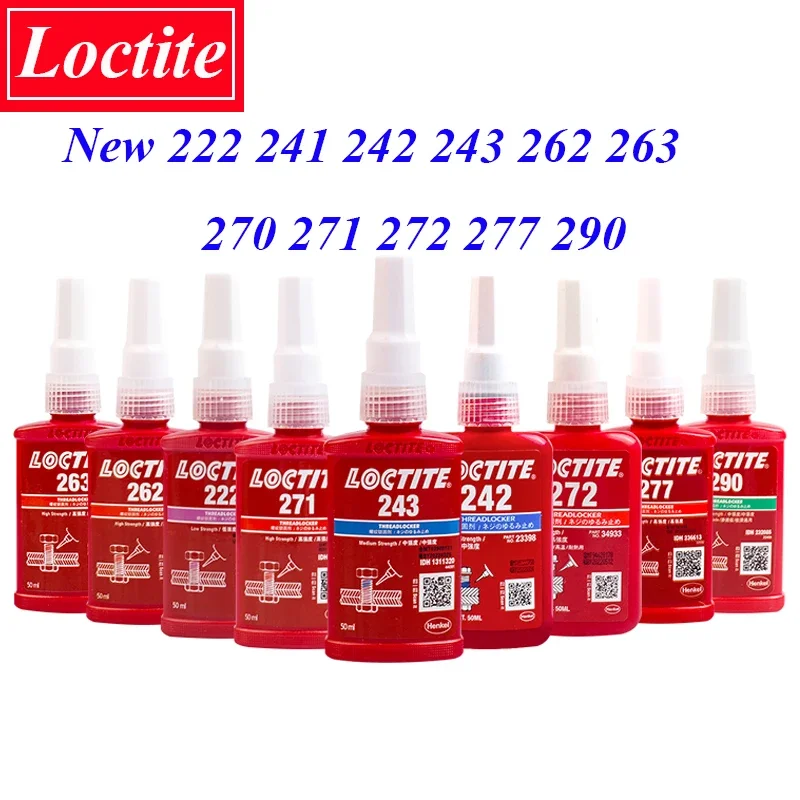 242 LockTite Threadlocker Metal Bonder Removable 10 Ml 2 Pcs Lock Tight  M6-M20 Thread Medium Strength Universal - AliExpress