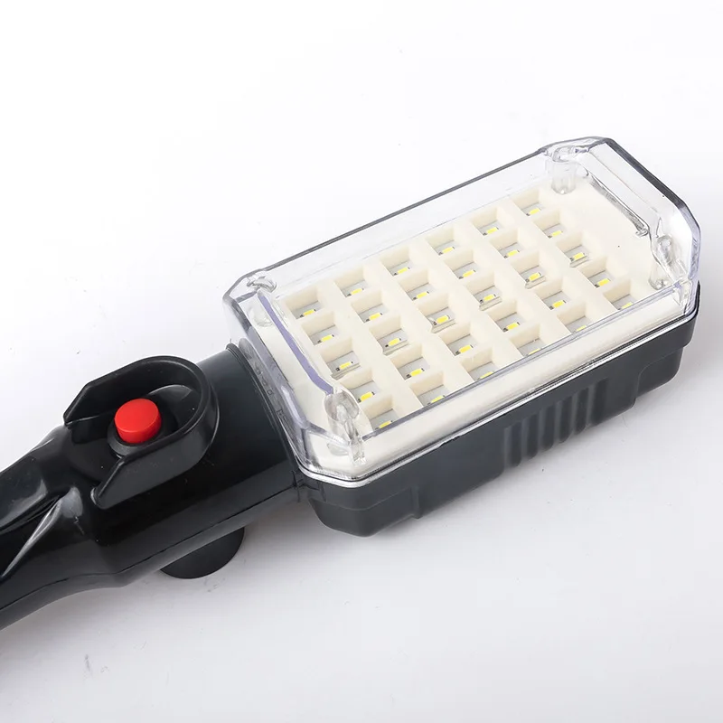 휴대용 LED 자석 작업등, 자동차 정비소, 차고, 작업장, 비상 수리용, 고휘도 조명