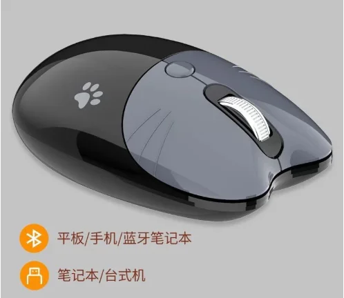 usb wireless mouse 2.4G Wireless Optical Mouse Cute Cat Cartoon Mute Computer Mice Ergonomic Mini 3D Office Mouse for Kid Girl Gift PC Laptop best office mouse Mice