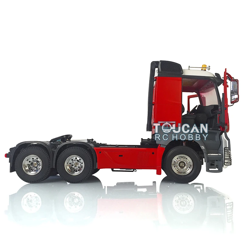 TOUCAN RC Painted 6*4 Lowtop 1/14 RC Tractor Truck Remote Control Car Construction Vehicle 35T Motor Toy For Adults THZH1030 6