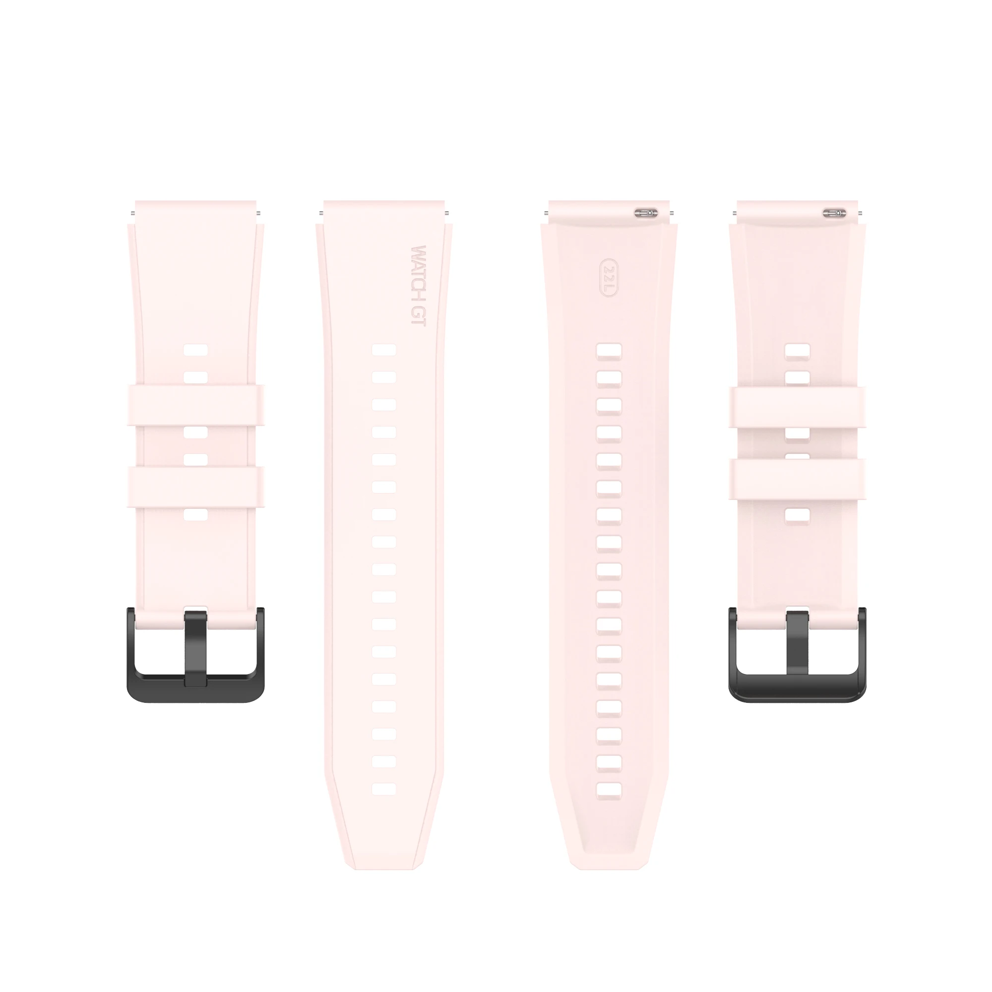 Silicone Replacement Watch Strap, 20/22mm - Versatile Bracelet