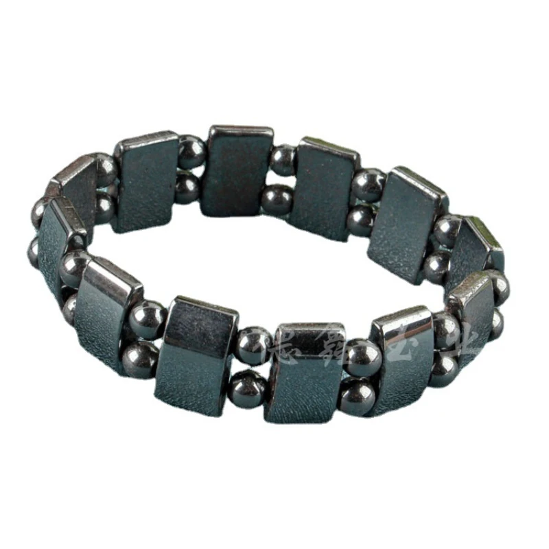 Terahertz Bracelet Magnet Hand Row Black Gallstone Bracelet Energy Stone magnetic bracelet