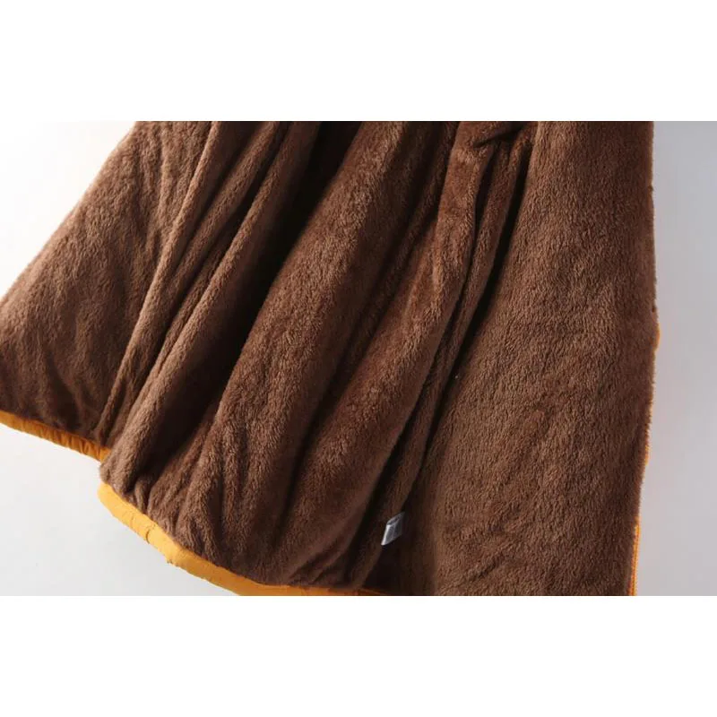 Рисунок 4 - Женское утолщенное пальто с капюшоном