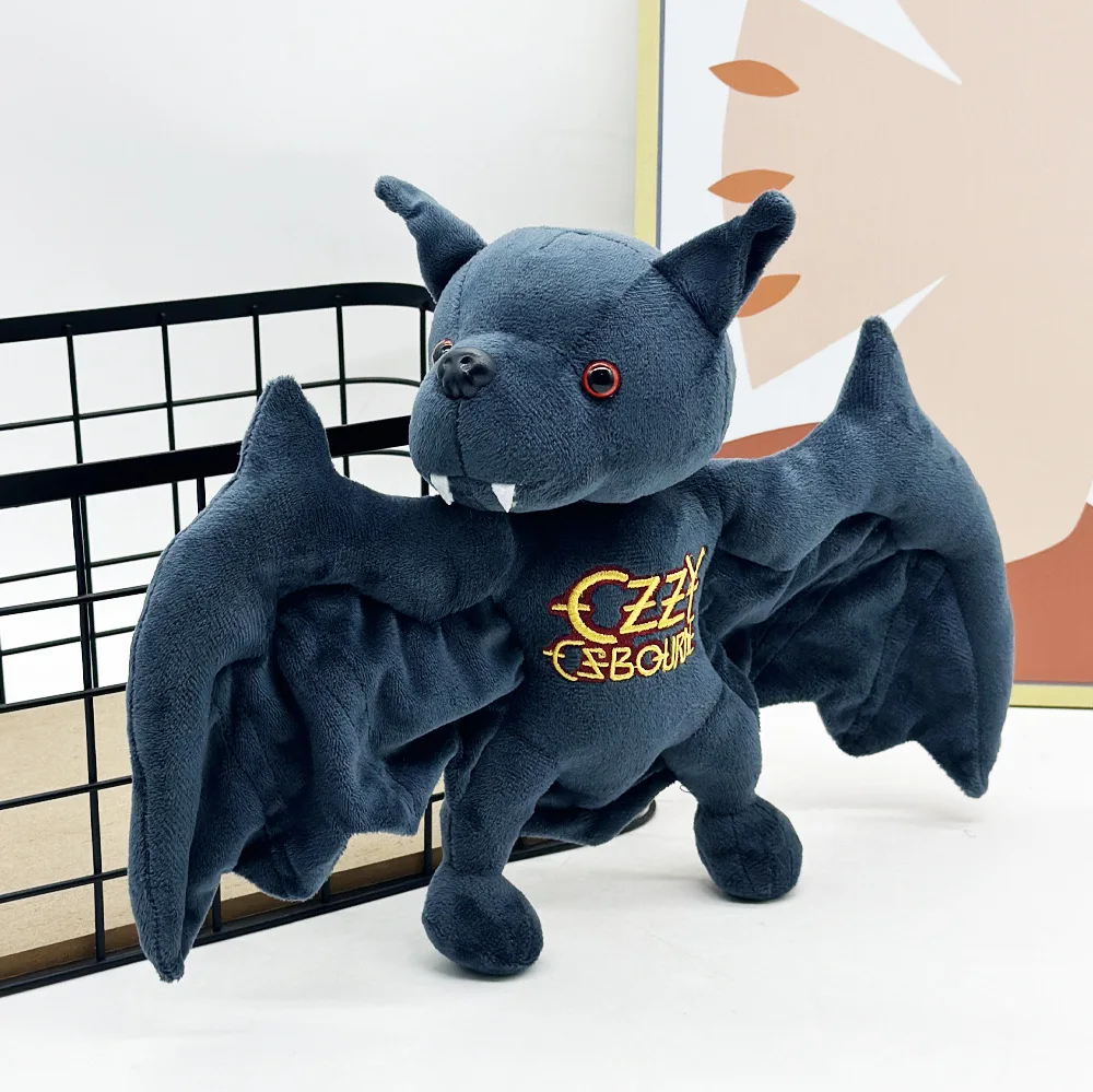 25CM HOT Ozzy Osbourne Bat Plush Back To The Beginning Ozzy Bat