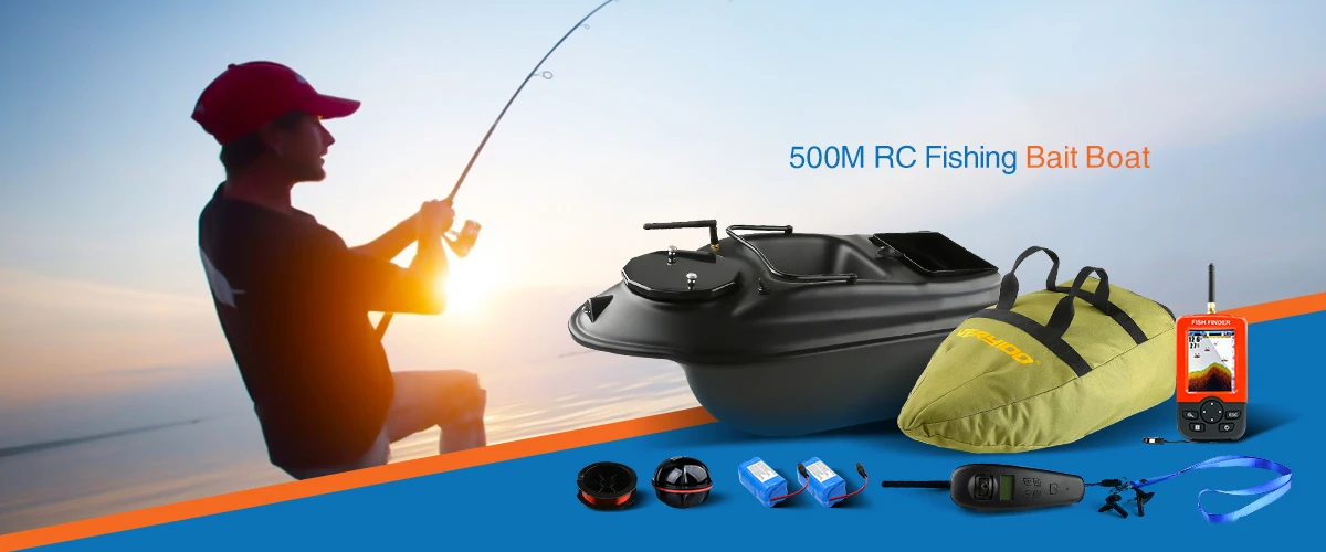 New GPS intelligent automatic 3KG load high-power dual motor 2 bait boxes  500 meters intelligent one click return - AliExpress