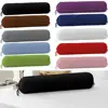 Solid Color Long Cylindrical Pillowcase Removable Washable Bedroom Neck Bolster Pillowslip Household Durable Pillow Case 1