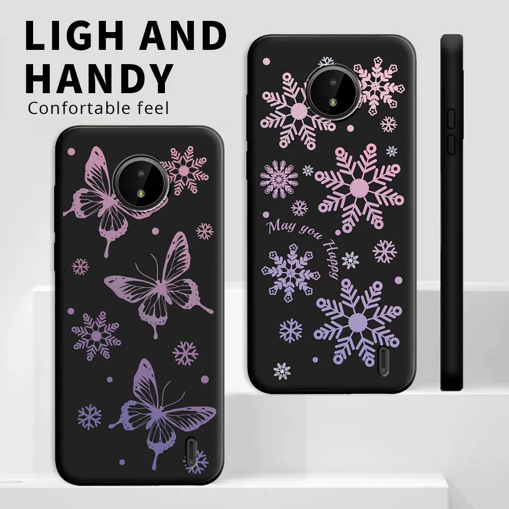 Shockproof Silicone Soft Phone Case for Nokia - Durable and Stylish Back Cover