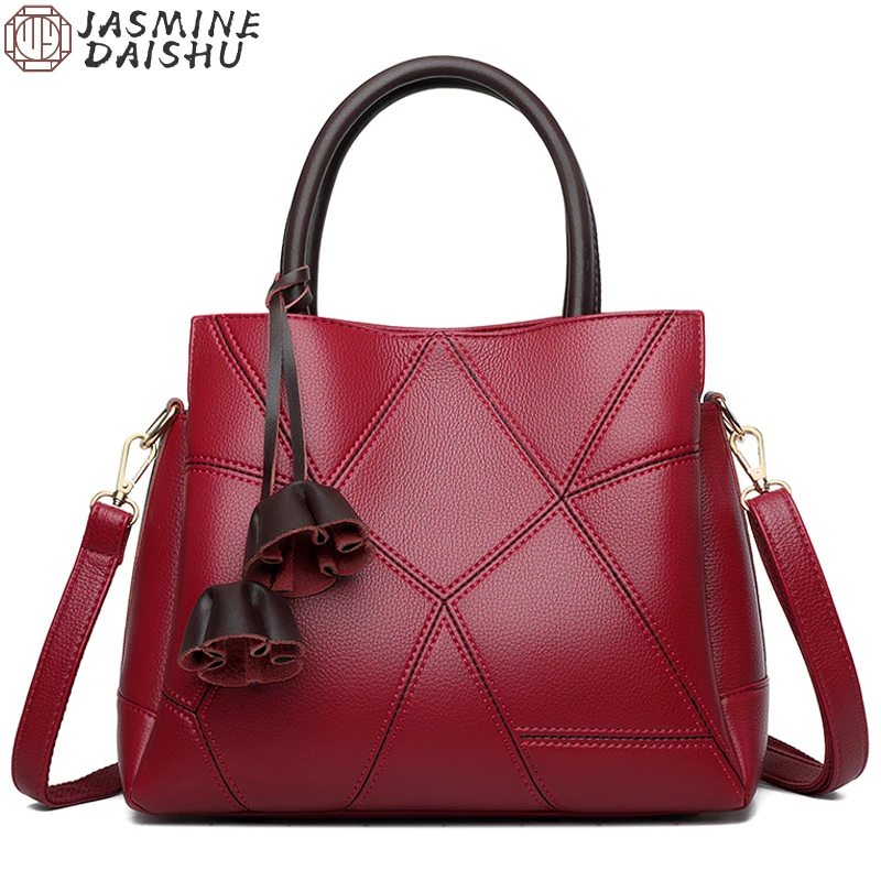 

Women's Retro Elegant Handbag Large Capacity Shoulder Bag 2022 Crossbody Lady Designer High Quality PU Leather Tassel Handbags