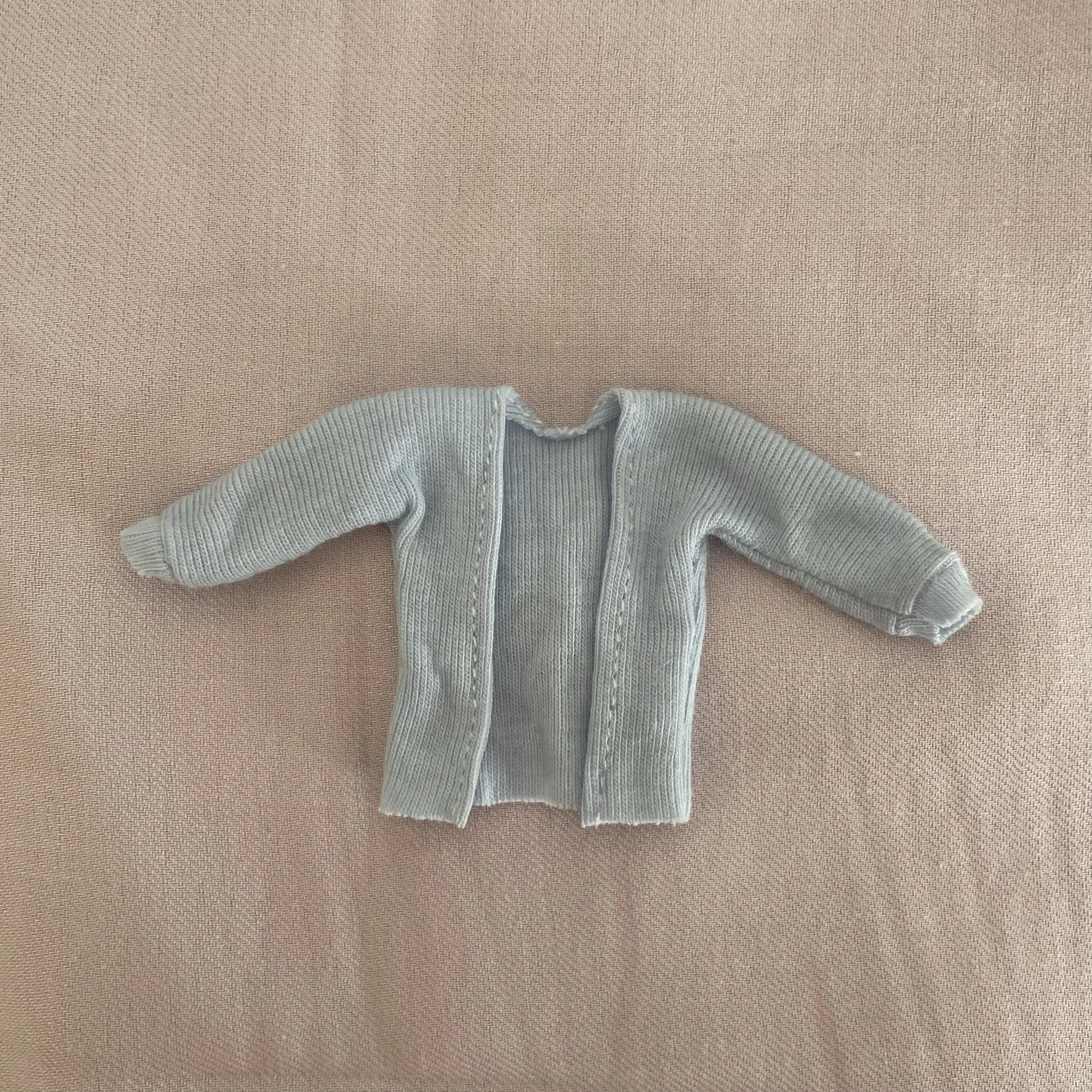 Maßstab 1:12, süßes Mädchen, schulterfrei, Pullover, Hüfte umarmend, enger Rock, Jacke, Kleidung, Modell für 6-Zoll-Actionfiguren, Puppenkörper – Detail 9