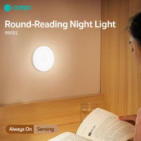 COTECi Smart LED Sensor Night Linkage Motion Light Rechargeable Wireless Magnetic Induction Lamp Wall Home Bedroom Kitchen 1