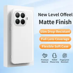 Ultra Thin Soft Silicone TPU Shockproof Phone Case - Ultra Clear Matte Finish - Xiaomi 14 Pro (Clear)