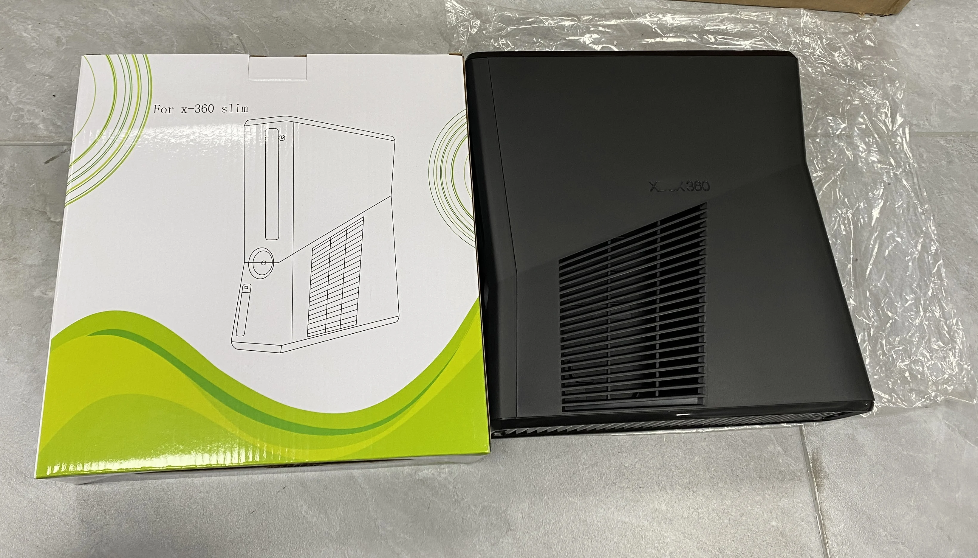 Xbox、コンソールシェルカバー、スリムxbox360 s用フル