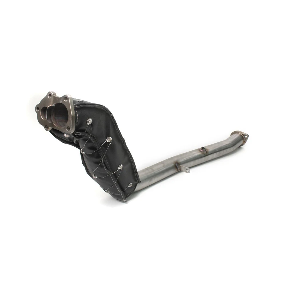 Black silicone fiberglass Basalt Fiber High Temperature Heat Shield Exhaust Pipe Insulation Blanket