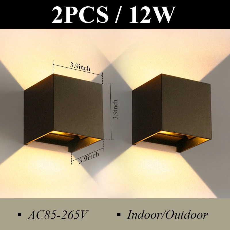 12W 2PCS