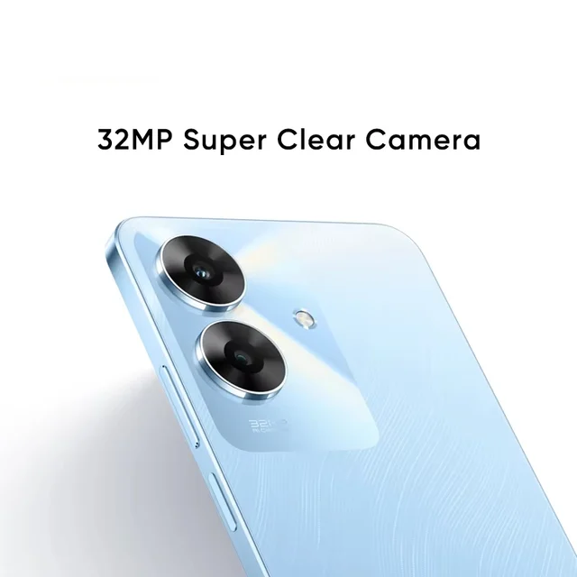 Realme-Smartphone Note 60, appareil photo 32MP, 6.74 en effet, écran 90Hz, batterie 5000mAh, 128 Go, IP64, puce Octa-Core injuste, en stock 3
