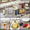220V Electric Vegetable Slicer Household Kitchen Multifunctional Slicing Machine Potato Carrot Slicer 5