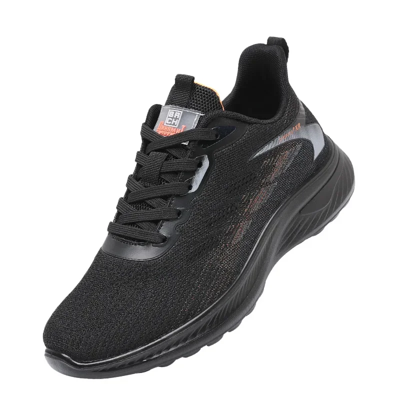 LuTai Men's Sport Shoes Summer Odor-Free Running Shoes Mesh Trendy Casual Motorcycle Slip Plane
