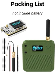 Compact IoT Dev Board Kit with OLED Display and USB - C Connectivity for 863 - 928MHz (Green)