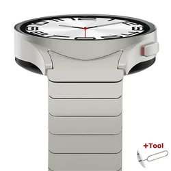 Bracciale in Acciaio Inossidabile per Smartwatch - Design Senza Fessure