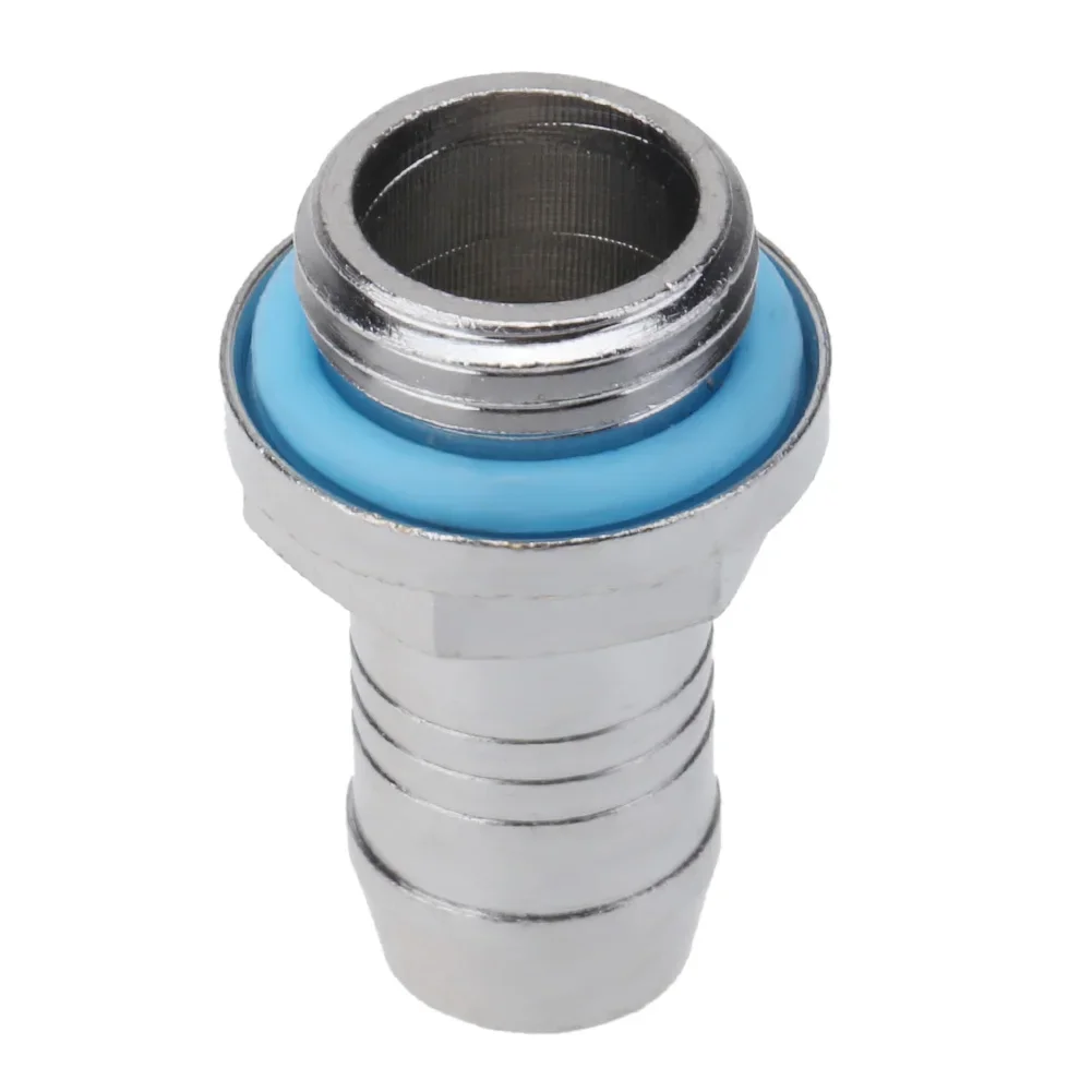 6pcs Barb-Fitting PC Water Cooling Two-Touch Fitting G1/4 Thread Barb Tube Hose Connector for Tube Diameter 6mm /7.2mm/9 mm/11mm