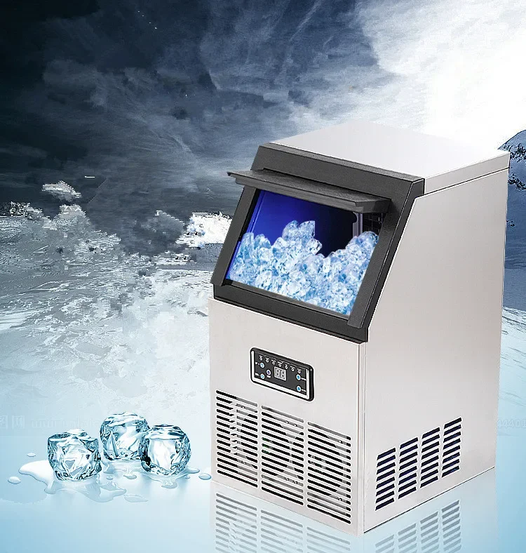 YYHC-Portable Mini Machine Cube Ice-making machine Commercial Ice Maker 40kg