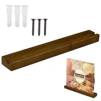 Wall Record Holder Wood Vinyl Record Shelf Wall Mount Record Storage Racks Small Wall Vinyl Record Holder Display Shelf 1