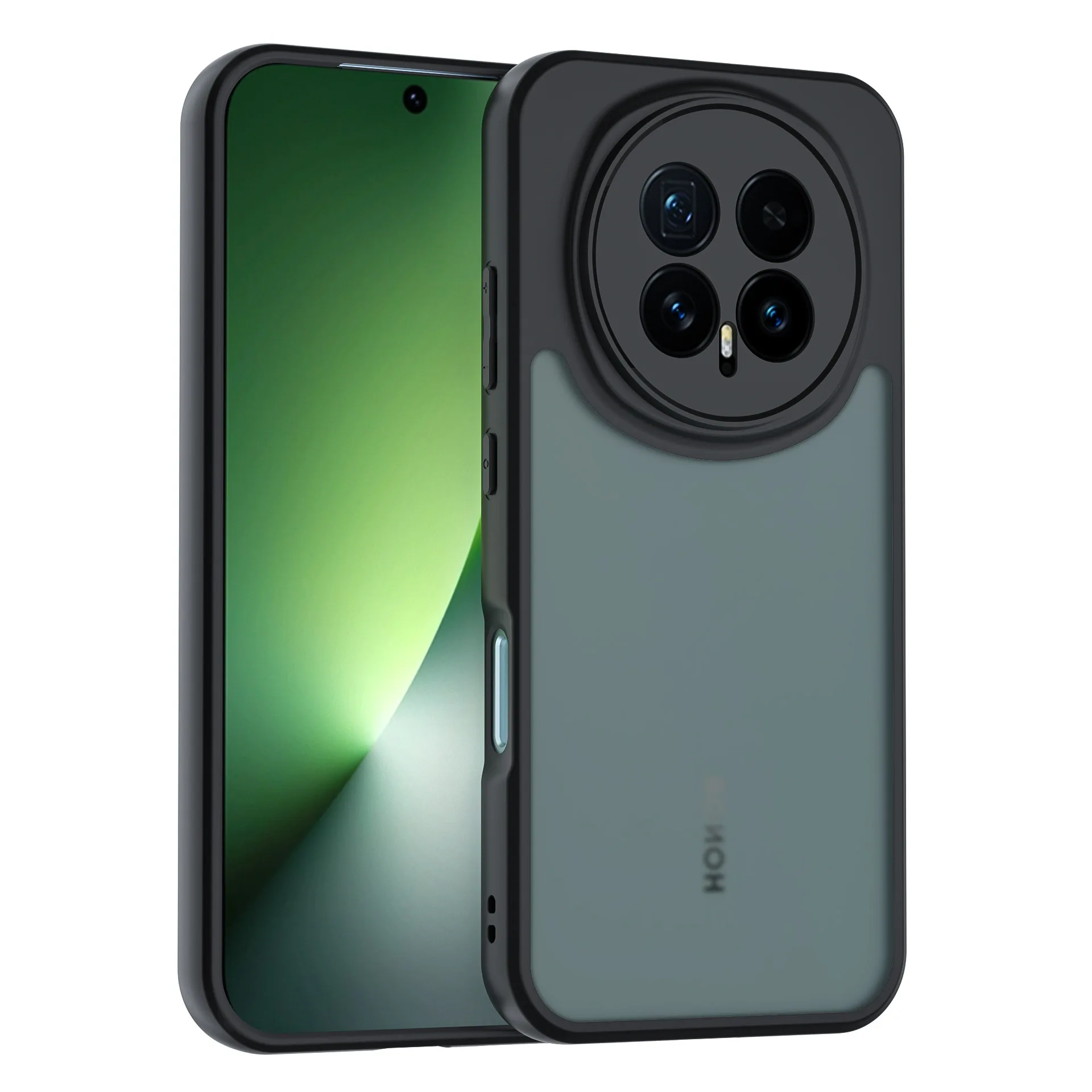 Enhanced Product Title: Premium Anti-Shock TPU Case with Black Frame