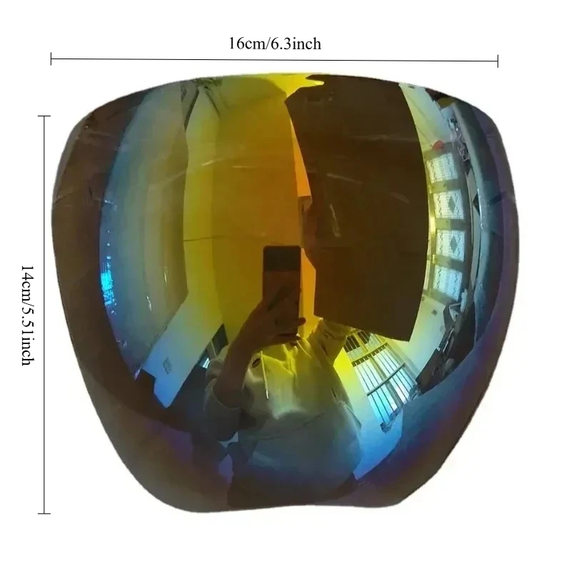 Versatile Protective UV-Resistant Oversized Fashion Goggles