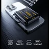 Mini 50000mAh PD22.5W Super Fast Charging Power Bank Large Capacity Comes with Detachable Two-wire Power Bank for IPhone Samsung 3