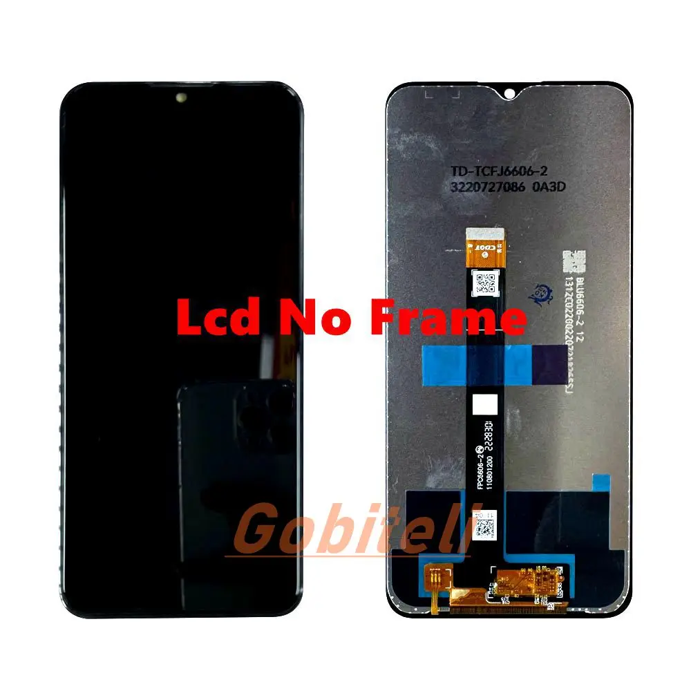 Screen For Nokia G60 LCD Display Touch Screen With Frame Digitizer Assembly TA-1490 TA-1481 TA-1479 TA-1475 Replacement 6.58