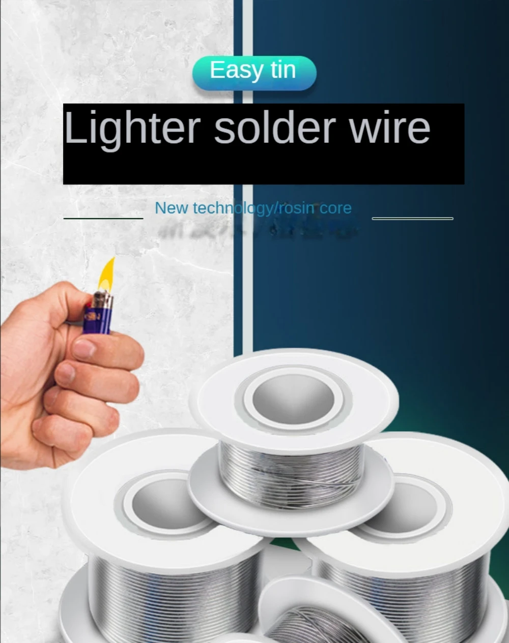 New Welding Universal  Lighter Stainless Steel Solder Wire Disposable Copper-Iron-Nickel Battery Pole Piece