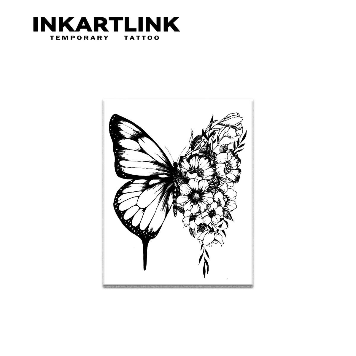 Butterfly Temporary Tattoo,Lasts To 15 Days New Technology Magic Waterproof Semi Permanent Sticker. 3