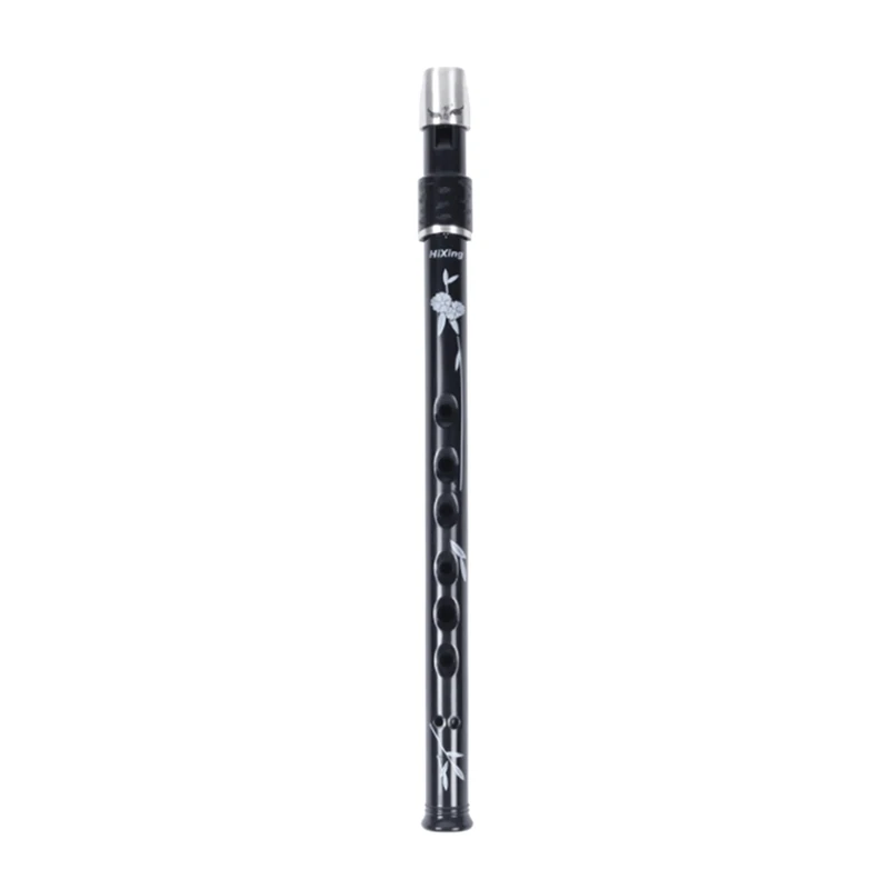 Y98A-6 Holes Irish Tin Penny Whistle With Case Key Of C D Flute Whistle Instrument Woodwind For Music Lover
