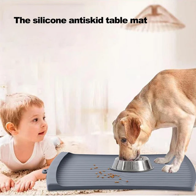 Dog Mat Food And Water Dog Feeding Mat Dog Water Mat Dog Bowl Mats for Food  And Water Dog Food Tray Dog Food Mat - AliExpress