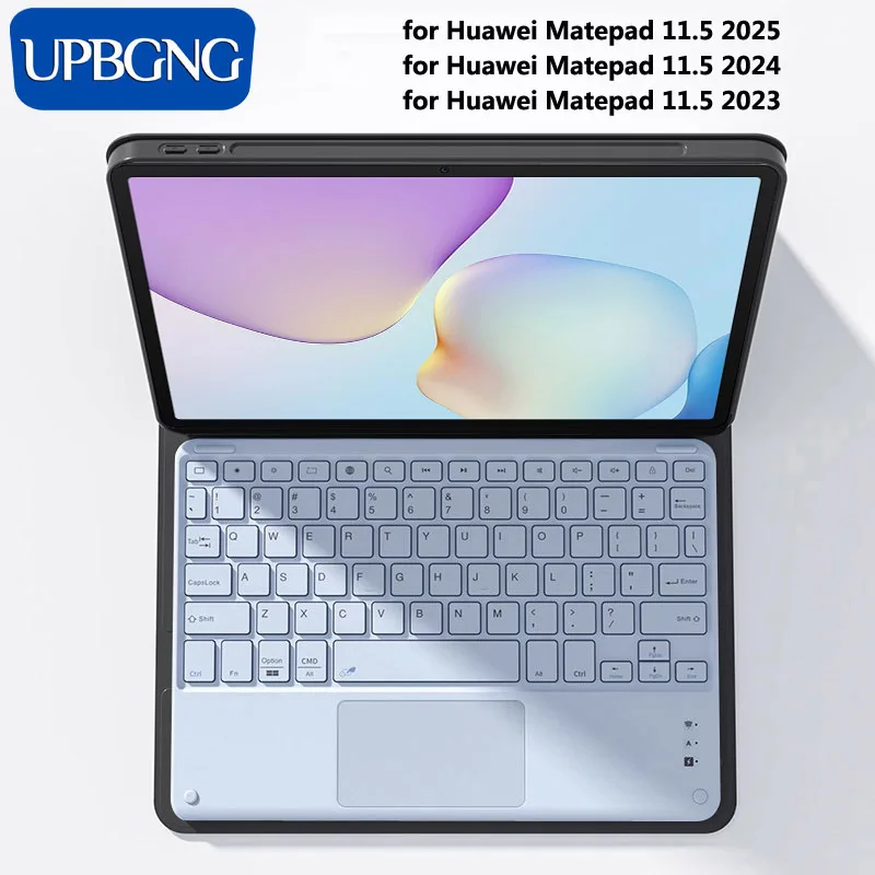 Sleek Wireless Bluetooth Keyboard Case for Tablets - Premium Protection and Functionality